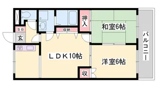 ピア・ルミナス2番館【203号室】の間取り