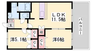 M’S SQUARE【1階】の間取り