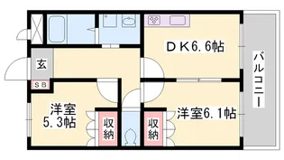 アクティ プリオーレ【1階】の間取り