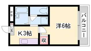 ハーブ辻井【3階】の間取り