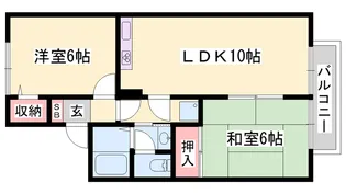 ピュアリティー21【1階】の間取り