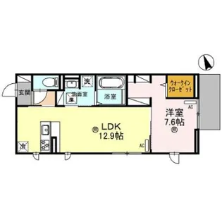 D-Place安田【3階】の間取り