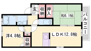 メゾンティファ【2階】の間取り
