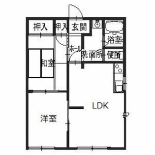加古川市加古川町(サンシャインハイム)【1階】の間取り