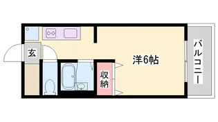 エステートピアセルベイユⅡ【2階】の間取り