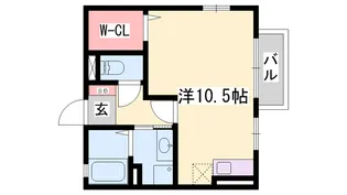 エクセルハイム【1階】の間取り