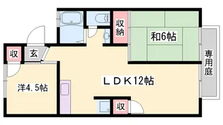 センチュリー7【B201号室】の間取り