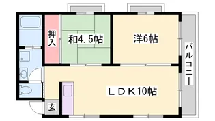 メゾン手柄【2階】の間取り