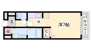 タウニー北条1【203号室】の間取り