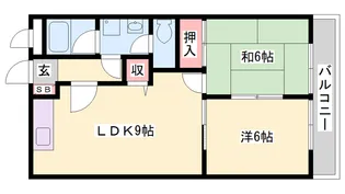 コーポエクセル【2階】の間取り