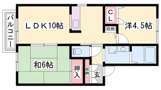 ディアス小松【2階】の間取り