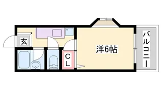 アイランド東今宿【3階】の間取り