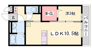 アバンセ121【1階】の間取り