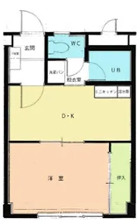ファーストイン夢前川駅前【603号室】の間取り