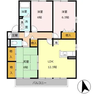 フォレスト21【2階】の間取り