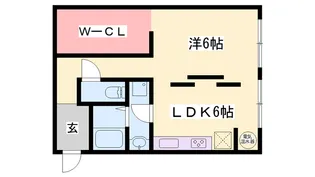 奥野ビル【4階】の間取り