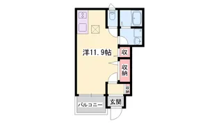 カラタチ【103号室】の間取り