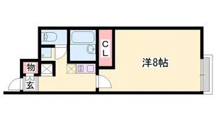 レオネクストシメオン【106号室】の間取り