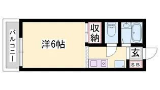 クイーンハイツ青山A【1階】の間取り