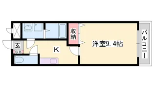 エクセレント,ON【2階】の間取り