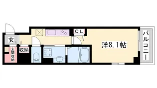 ジュエルⅢ【2階】の間取り