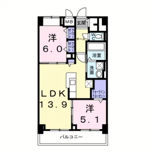 KUNIO【3階】の間取り