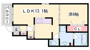 グランエトワール【1階】の間取り