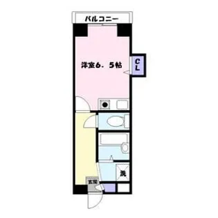 シャトー三和船場【301号室】の間取り