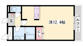 ウィンドヒル【102号室】の間取り
