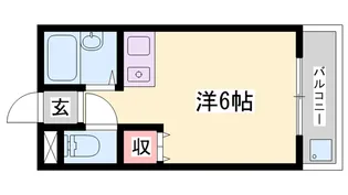 エクセルハイツ【2階】の間取り