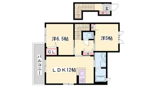 シャーメゾン赤穂【2階】の間取り
