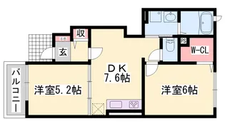Belle Soleil Ⅱ【1階】の間取り