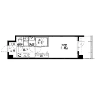 アルティザ姫路【15階】の間取り