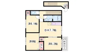 Settle城西【2階】の間取り