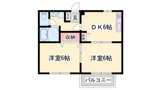 ブルーベリーファーム【1階】の間取り