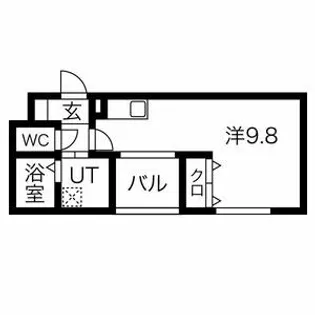 K-TSUCHIYAMA【2階】の間取り