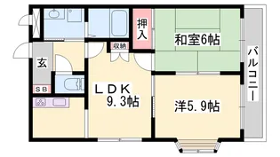 エクセルコート【302号室】の間取り