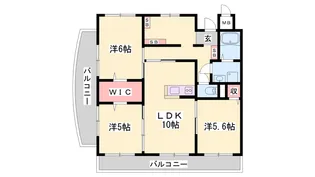 ハイツ赤坂【2階】の間取り