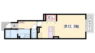 エテルナ・パーク【1階】の間取り