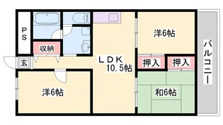 メゾンM【802号室】の間取り