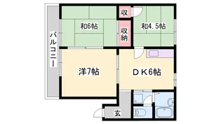 ヴィラ・I【2階】の間取り