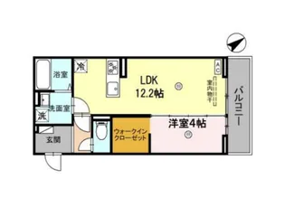 ルグラン龍野【3階】の間取り