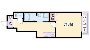 Clarus Glanz【1階】の間取り