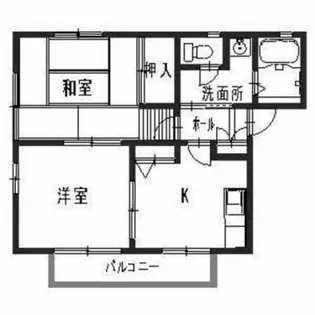 2Kの間取り画像