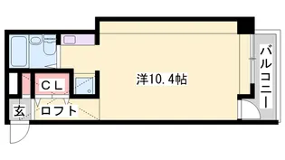 宝殿駅前ヤングパレス【1階】の間取り