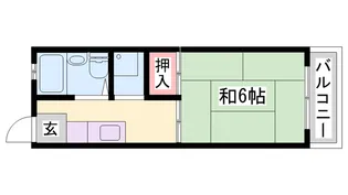 サンシティ城北【203号室】の間取り