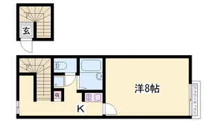 レオネクストシメオン【207号室】の間取り