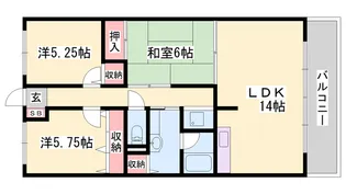 シルトクレーテ青山【5階】の間取り