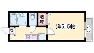 ナイスワン太子【203号室】の間取り