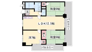 ハイツ・赤坂【4階】の間取り